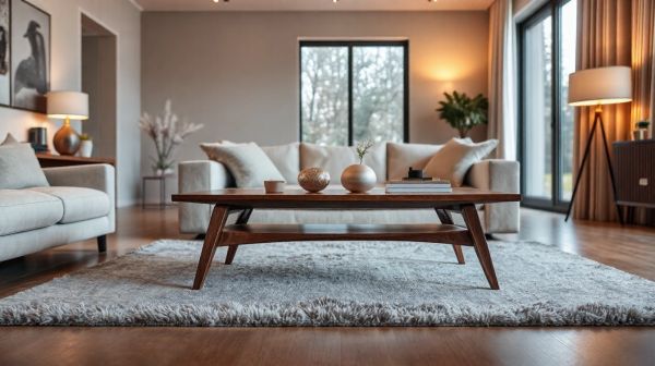 Guide d'achat : optimiser votre espace avec une table basse chic